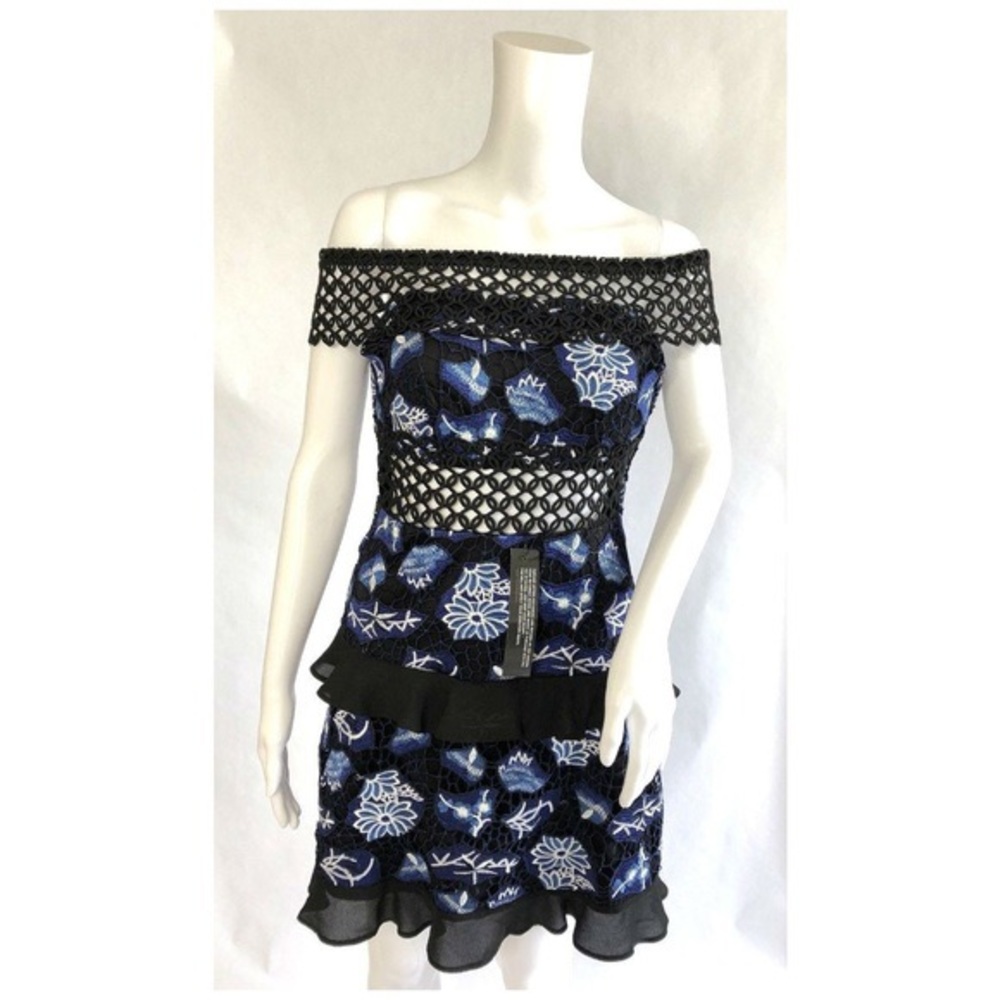 Topshop crochet dress